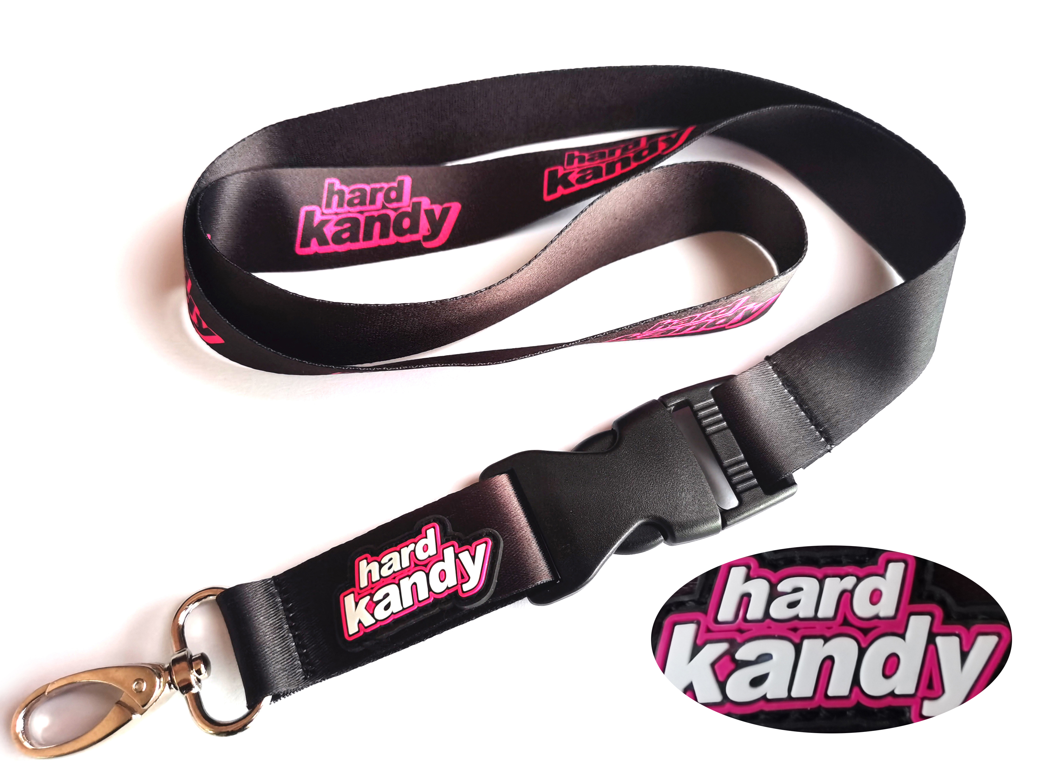 PVC silicone Logo Lanyard(图1)